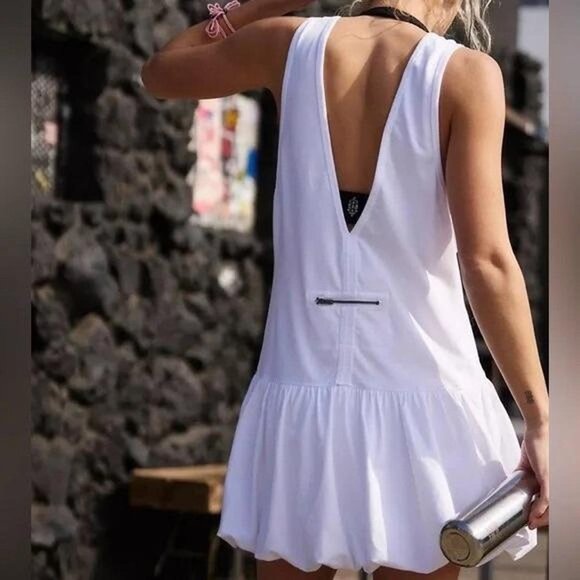FP Movement by Free People Dresses & Skirts - FP Movement by Free People White Mini Dress with Low Back